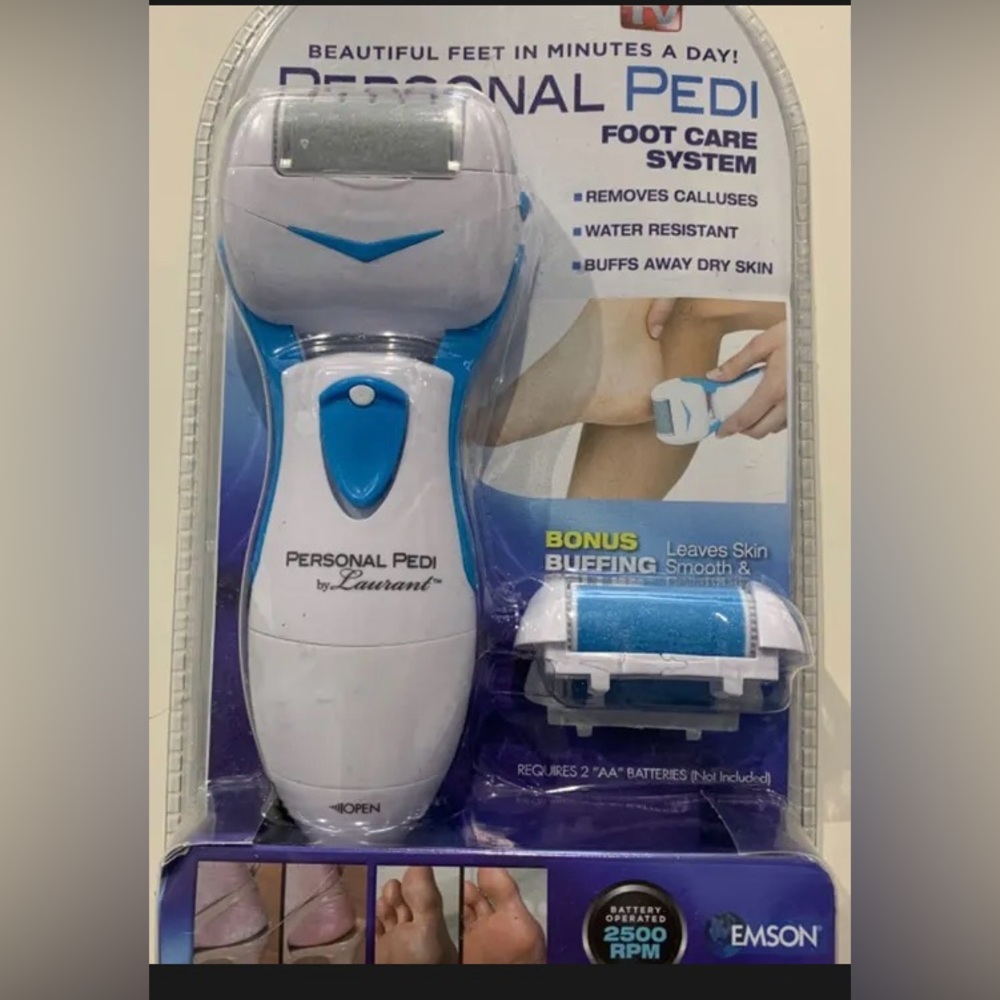NEW Personal Pedi Foot Care
System by Laurant As Seen on TV Buffing Smoothing